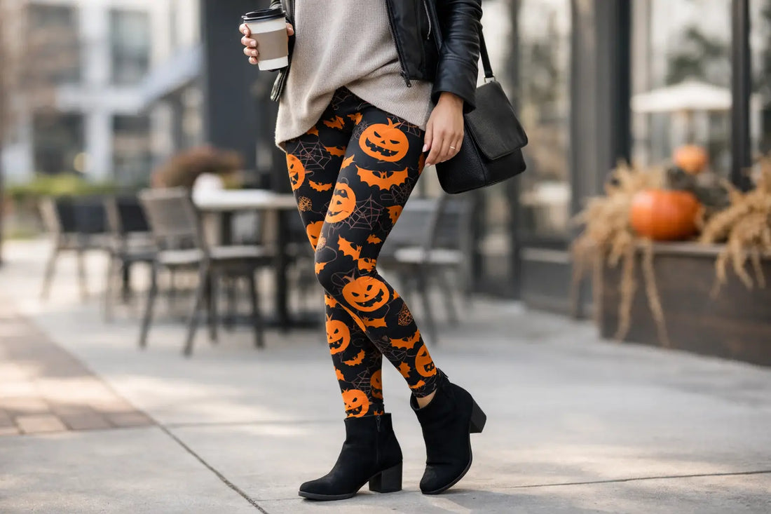 How to Wear Halloween Leggings Without Looking Costume-y