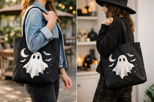 How to Style Spooky Tote Bags All Year