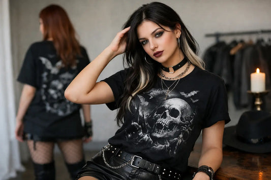 How to Style Goth Graphic Tees Women Love