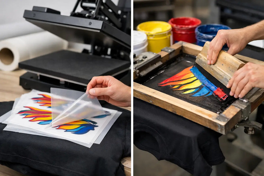 DTF Transfers vs Screen Printing