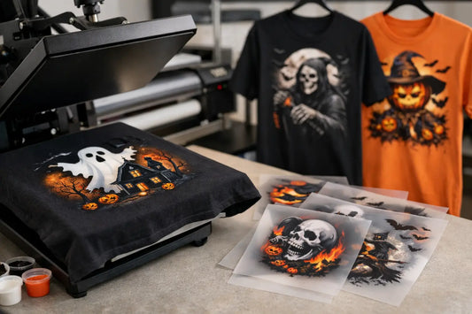 DTF Transfers for Shirts, Made for Spooky Style