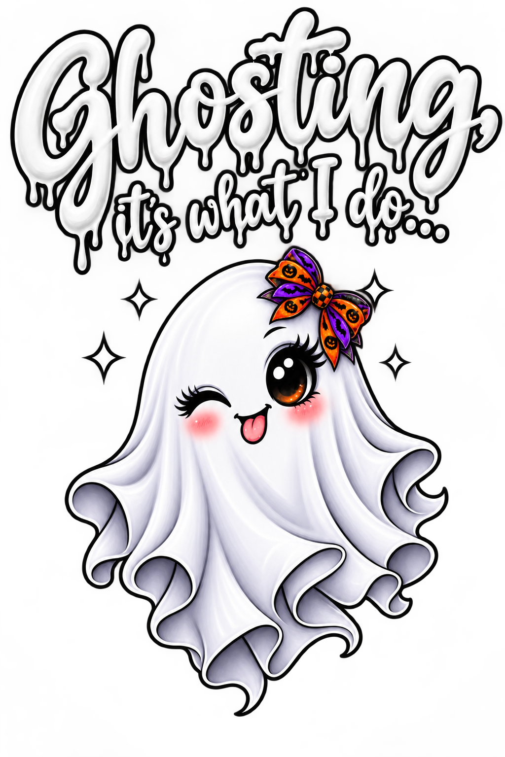Lisa's Little Shoppe Ghosting It's What I Do – Halloween Bella+Canvas Racerback Tank