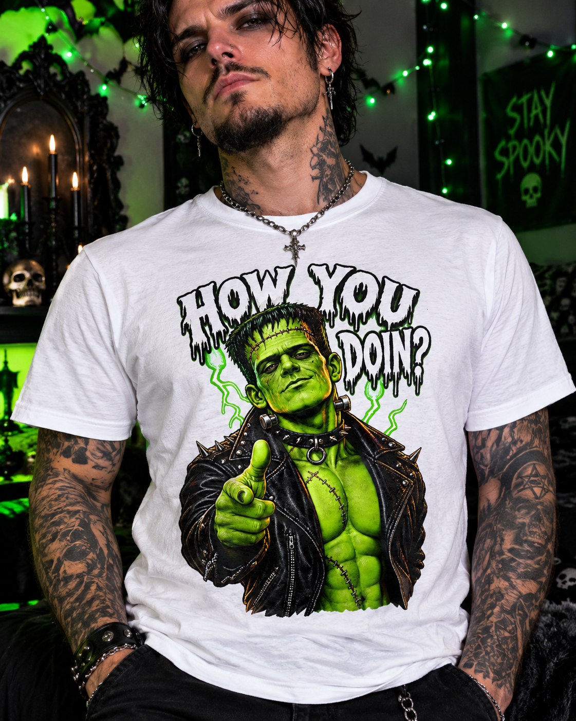 Lisa's Little Shoppe How You Doin? Men's Tee