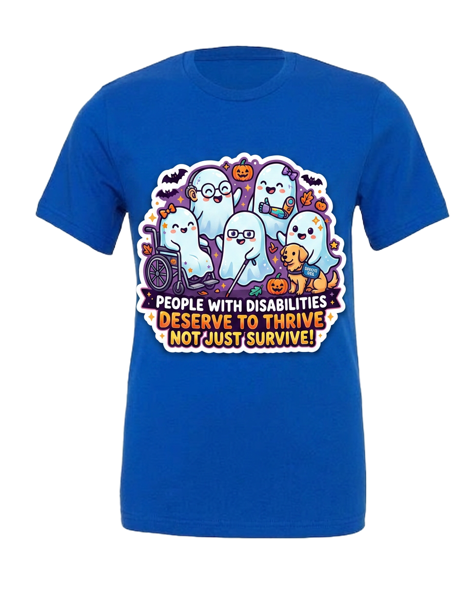Lisa's Little Shoppe Spooky Cute Disability Advocacy Tee