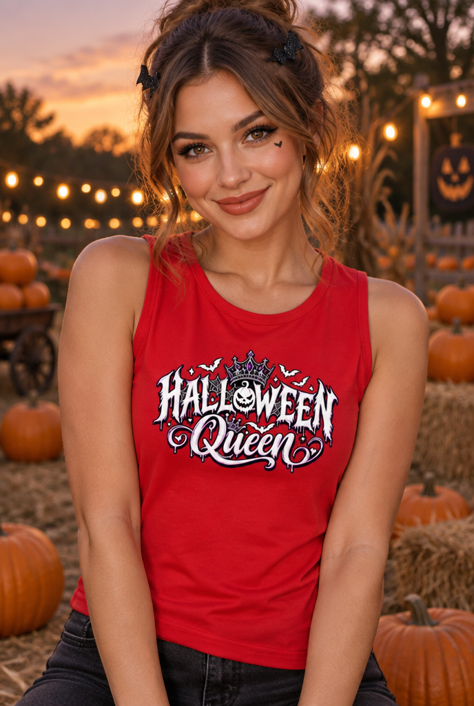 Lisa's Little Shoppe Halloween Queen Tank Top
