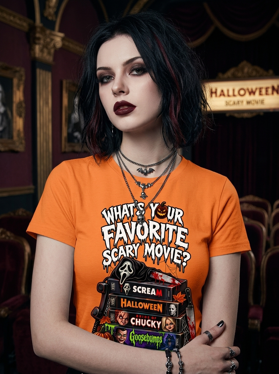 Lisa's Little Shoppe What's Your Favorite Scary Movie Tee