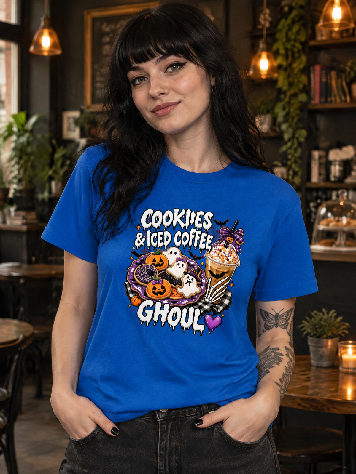 Lisa's Little Shoppe Cookies & Iced Coffee Ghoul Tee