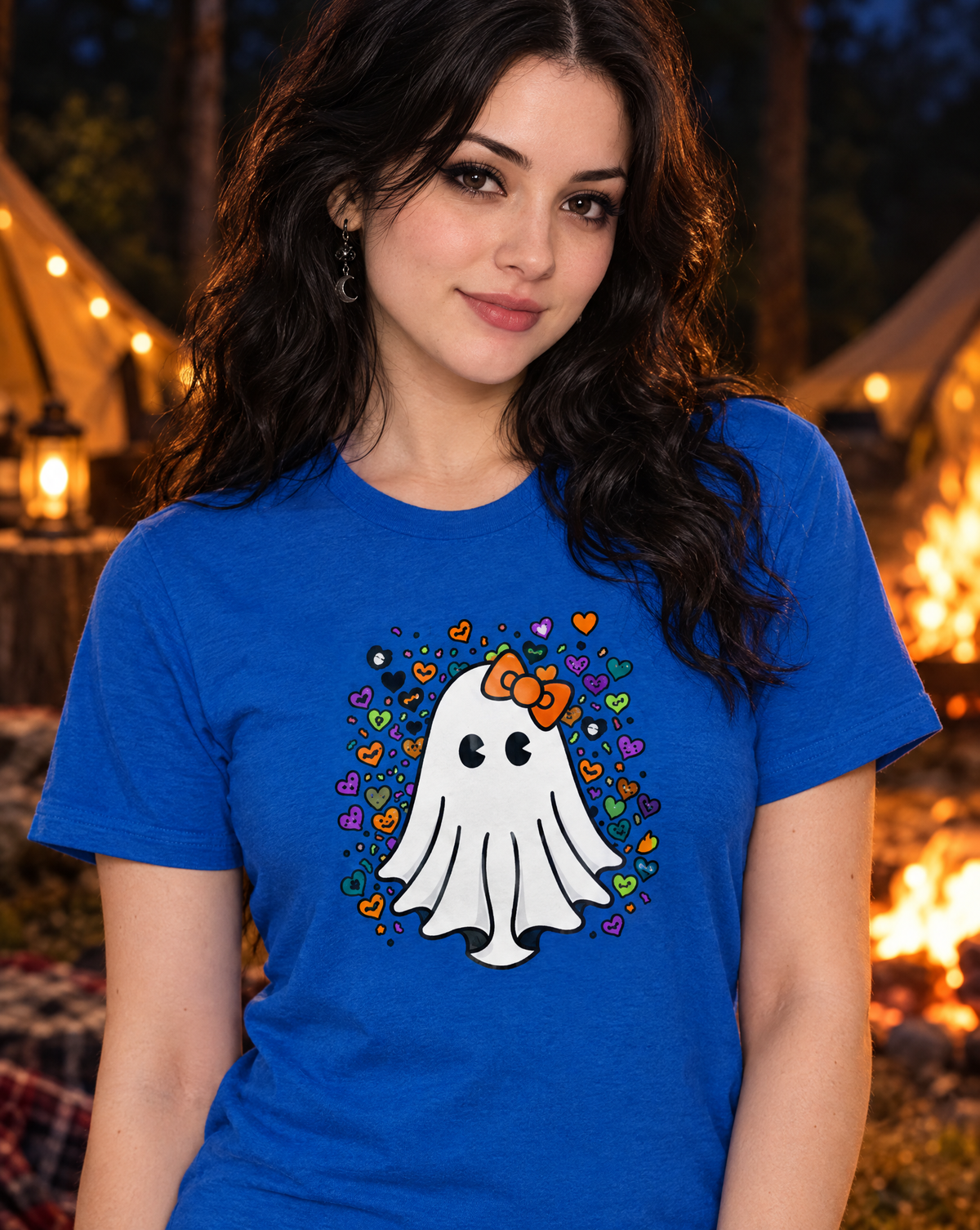 Lisa's Little Shoppe 👻 Halloween Ghostie Tee | Bella+Canvas Unisex Tee