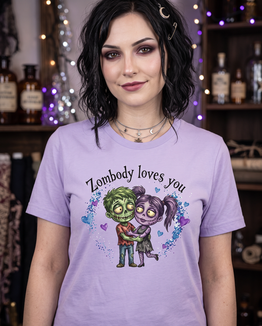 Lisa's Little Shoppe Cute Zombie Couple Shirt