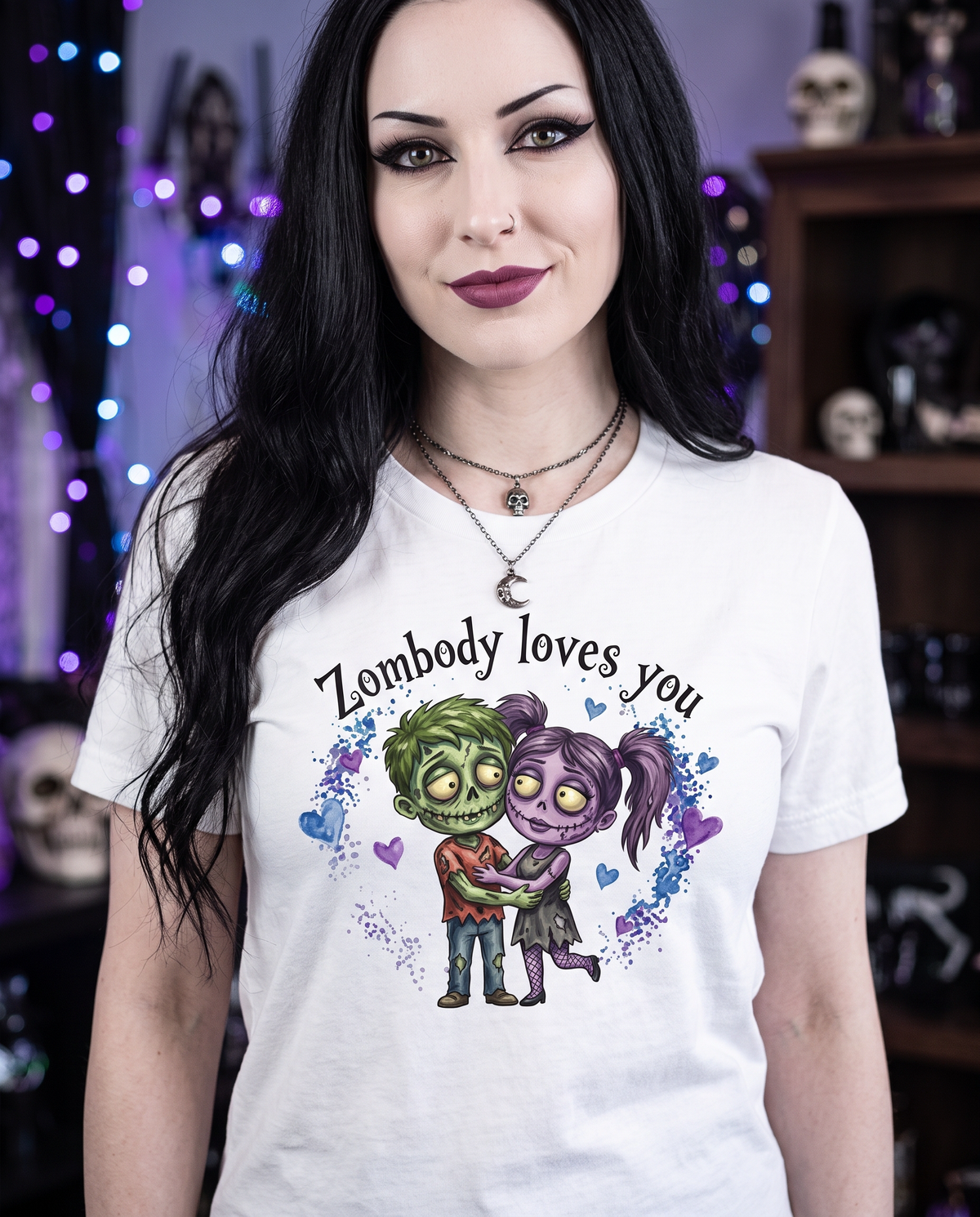 Lisa's Little Shoppe Cute Zombie Couple Shirt