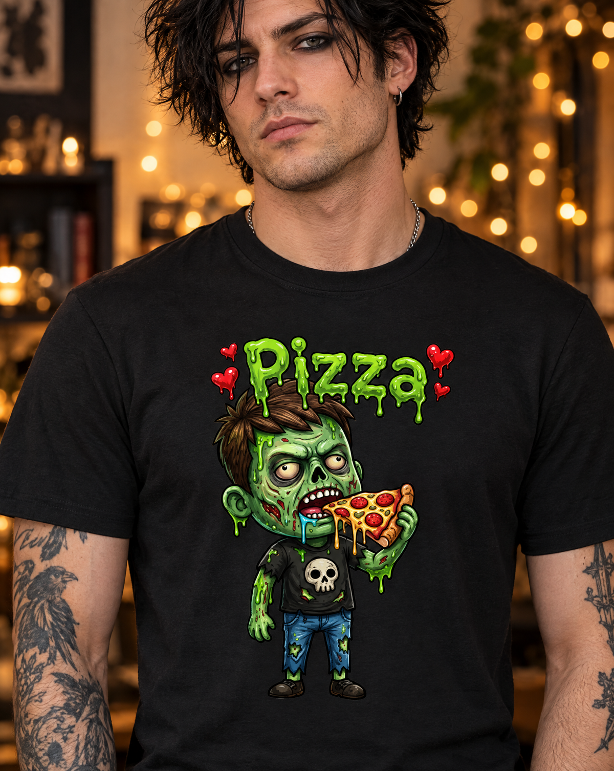 Lisa's Little Shoppe Pizza Zombie™ | Funny Pizza Lover Unisex Tee