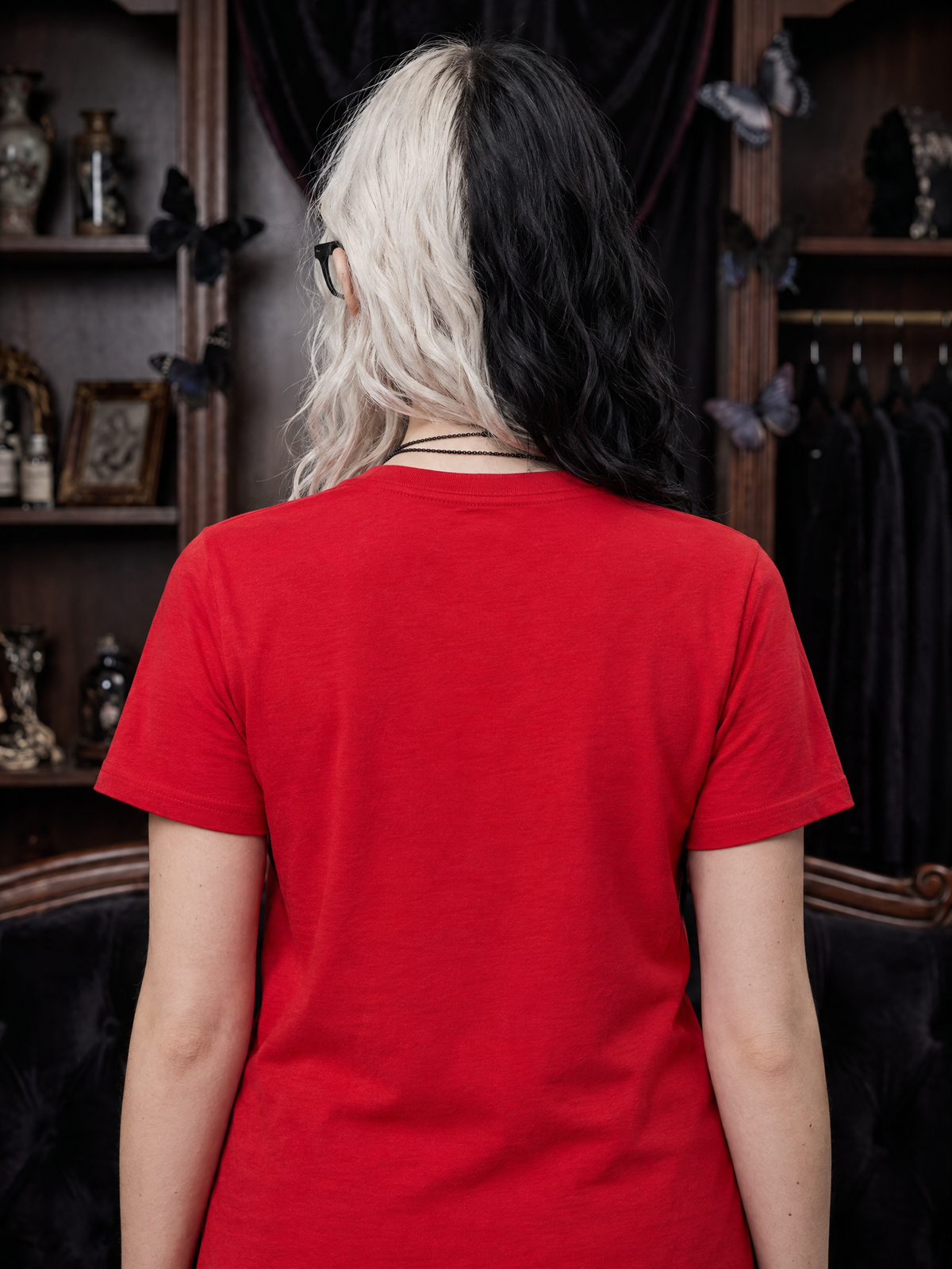 Lisa's Little Shoppe I Love Being the Weird Girl Gothic Unisex Tee