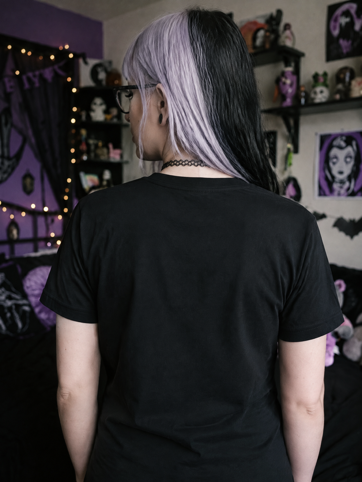 Lisa's Little Shoppe Hug Me, I'm Falling Apart Teddy Bear T-Shirt | Spooky Cute Goth Tee