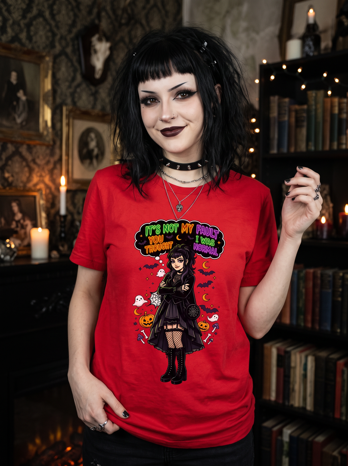 Lisa's Little Shoppe It's Not My Fault You Thought I Was Normal Tee Bella Canvas Unisex Tee