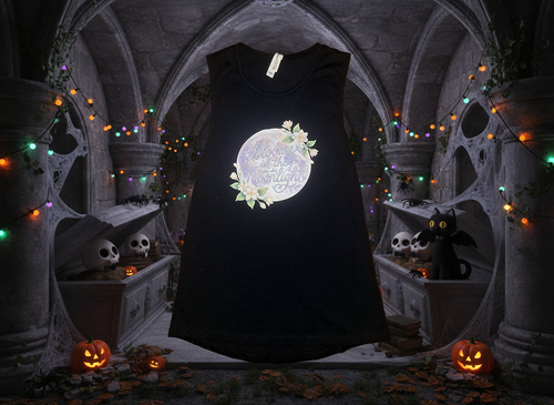 Bella canvas Blooms in the moonlight tank top