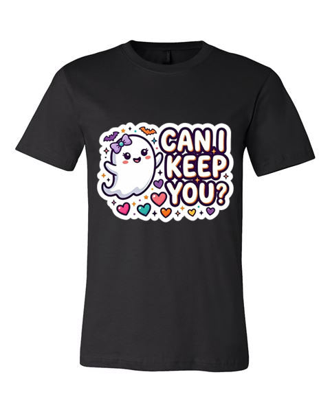 Lisa's Little Shoppe “Can I Keep You?” Cute Ghost Tee