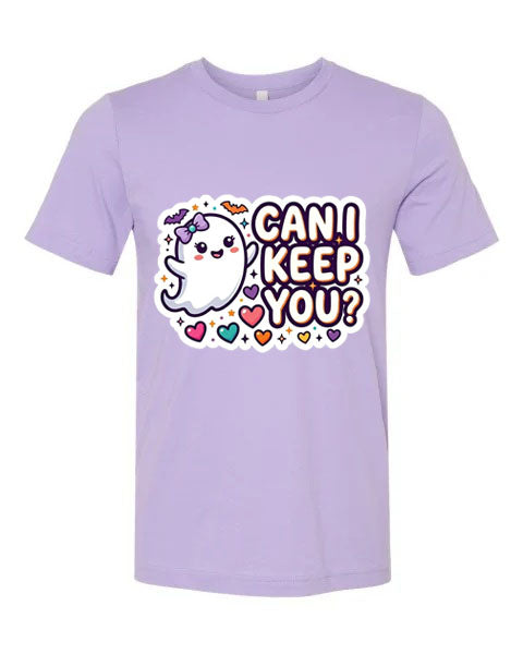 Lisa's Little Shoppe “Can I Keep You?” Cute Ghost Tee