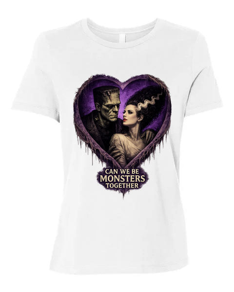 Lisa's Little Shoppe Can We Be Monsters Together Tee