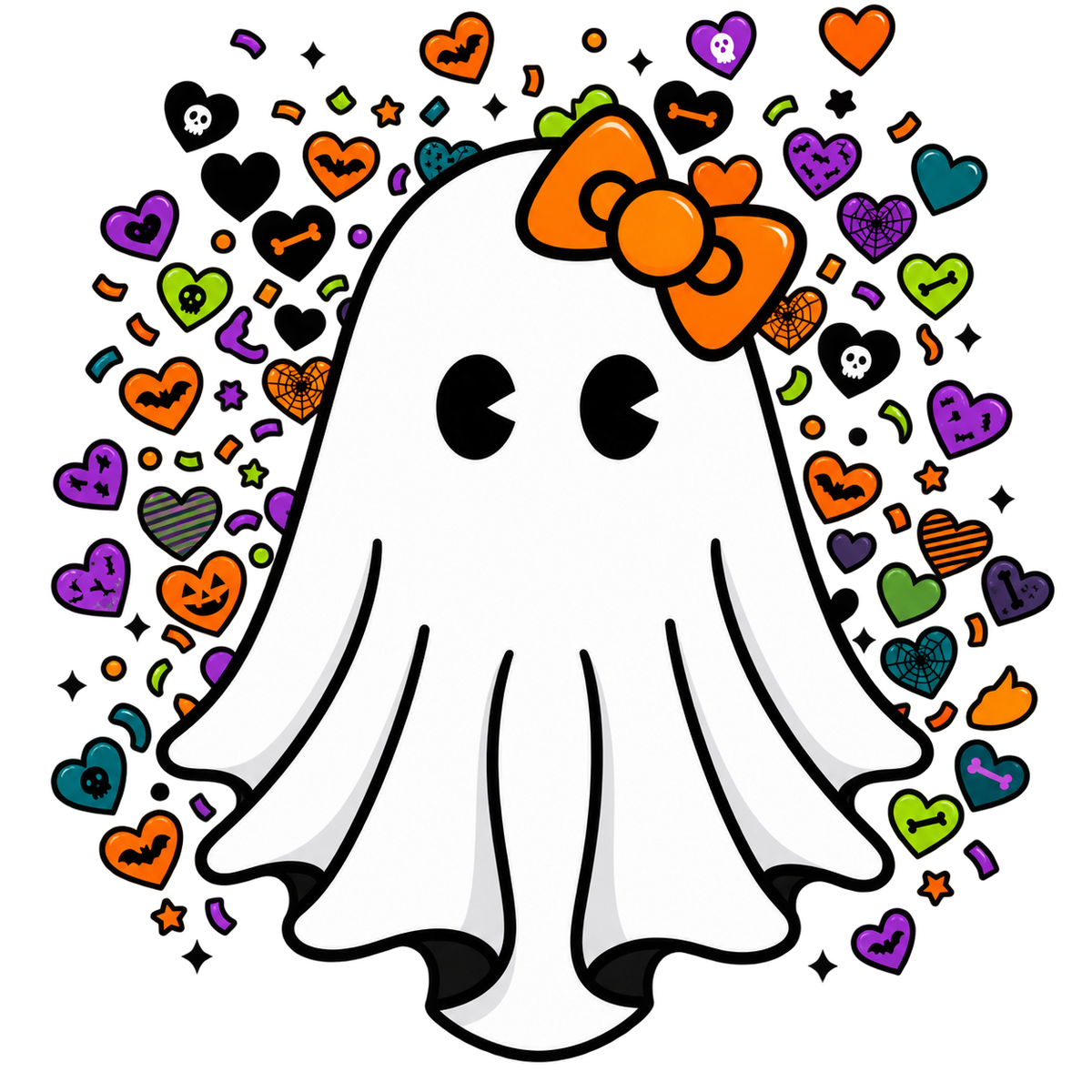 Lisa's Little Shoppe 👻 Halloween Ghostie Tee | Bella+Canvas Unisex Tee
