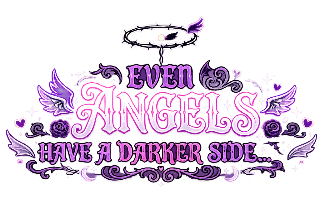 Lisa's Little Shoppe Dark Angel “Even Angels Have a Darker Side” Tee
