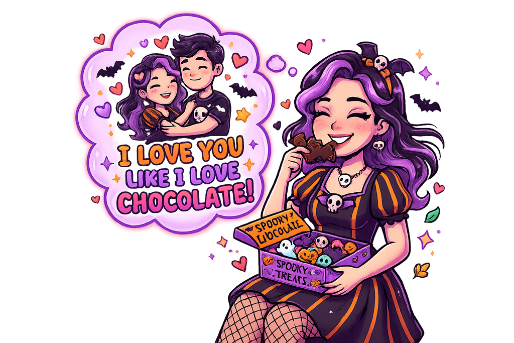 Lisa's Little Shoppe I Love You Like I Love Chocolate Tee