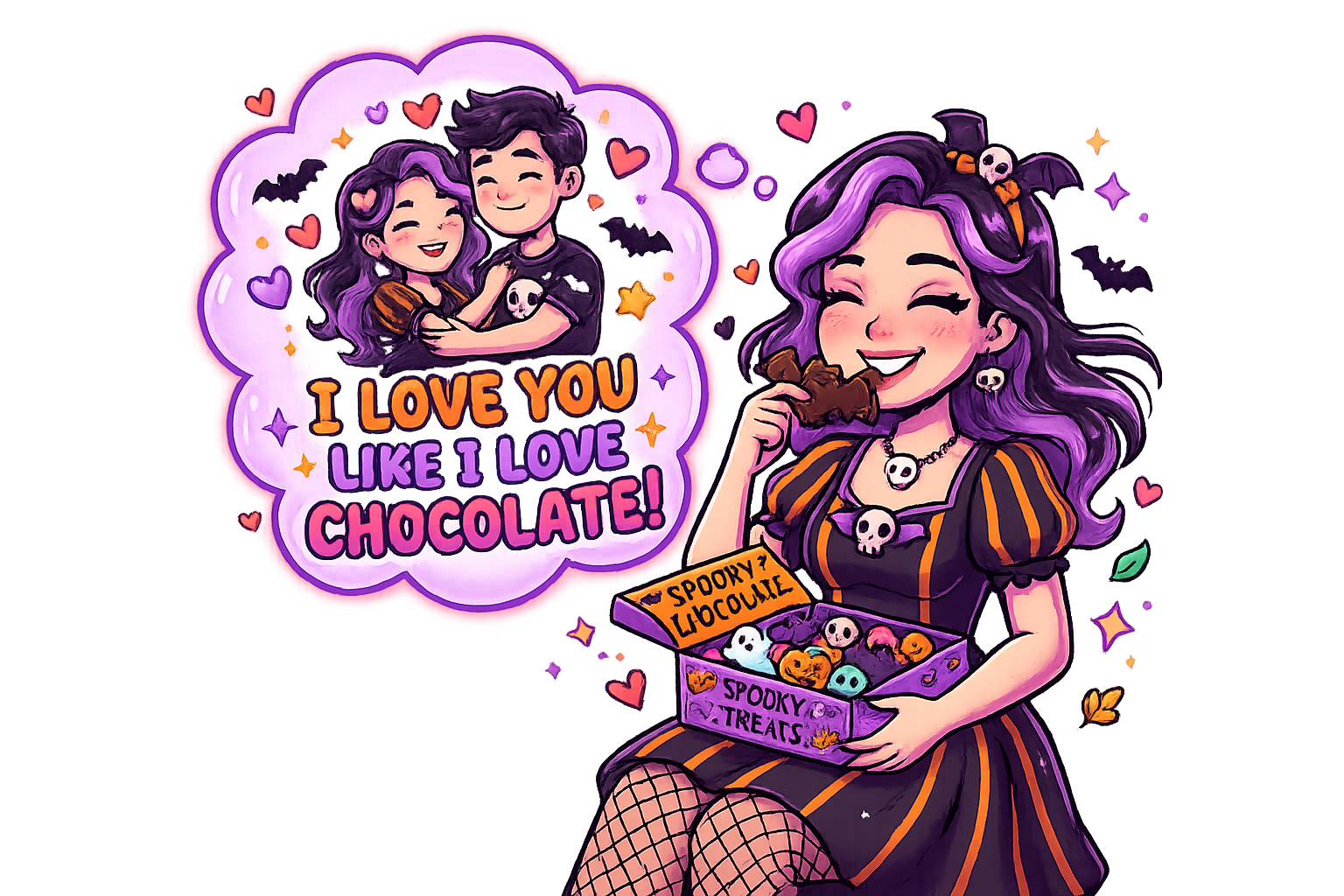 Lisa's Little Shoppe I Love You Like I Love Chocolate Tee