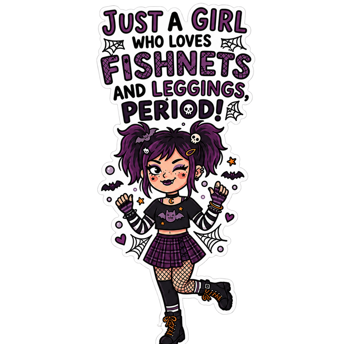 Lisa's Little Shoppe  “Just a Girl Who Loves Fishnets and Leggings. Period!” 🖤