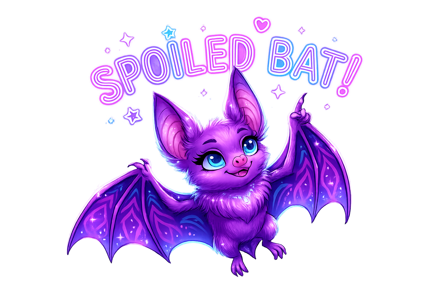 Lisa's Little Shoppe Spoiled Bat Tee