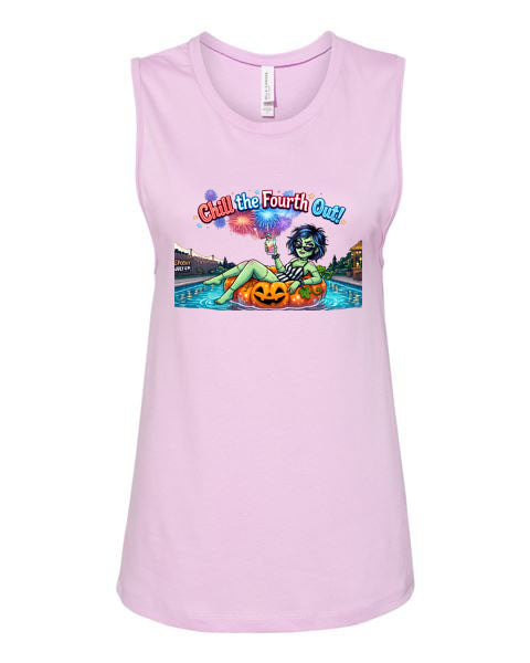 Lisa's Little Shoppe Chill The Fourth Out Tank Top