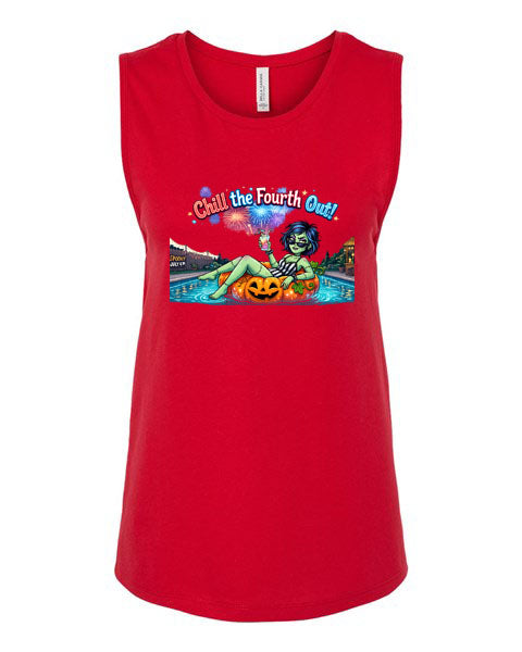 Lisa's Little Shoppe Chill The Fourth Out Tank Top