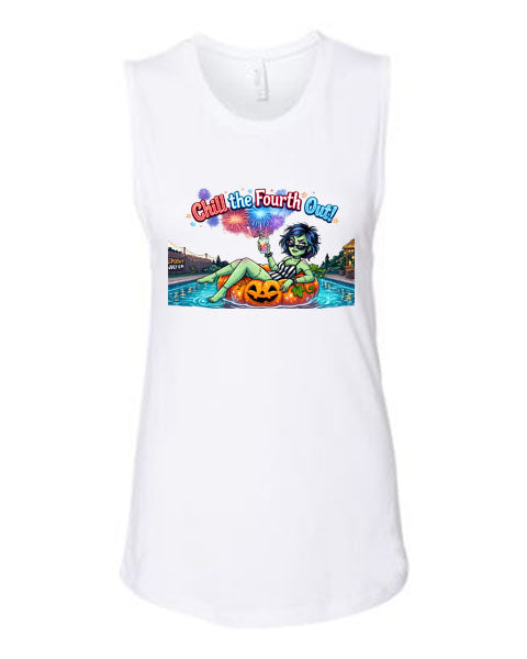 Lisa's Little Shoppe Chill The Fourth Out Tank Top