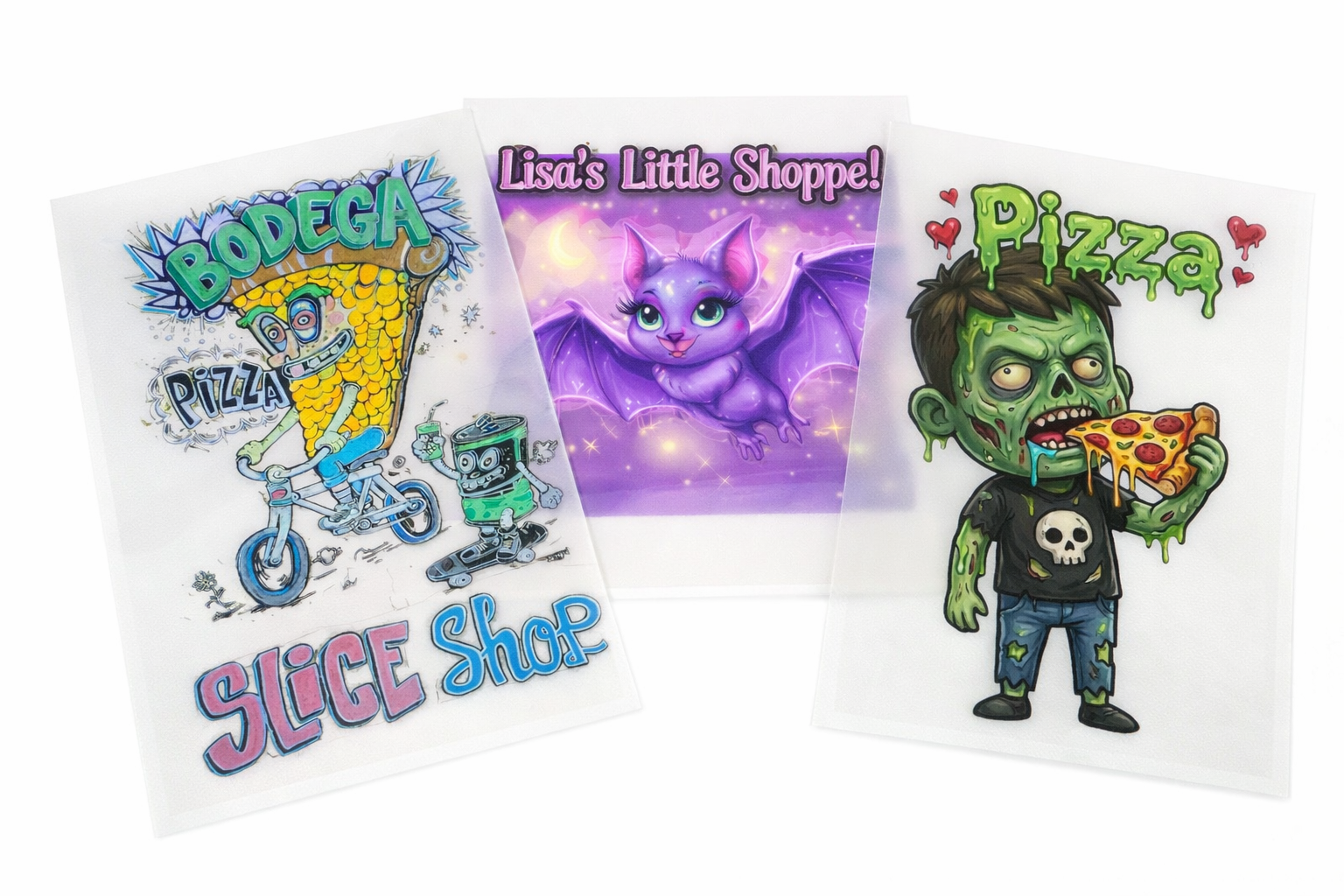 Lisa's Little Shoppe Service Custom DTF Transfers