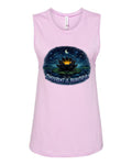 Lisa's Little Shoppe “Different is Beautiful” Black Water Lily Tank Top
