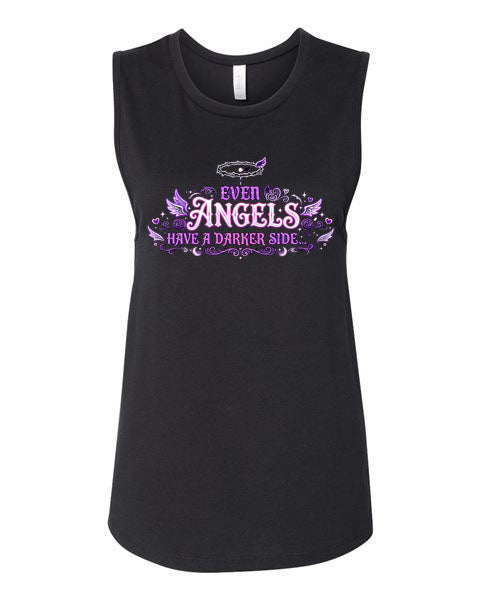Lisa's Little Shoppe “Even Angels Have a Darker Side” Dark Angel Tank Top