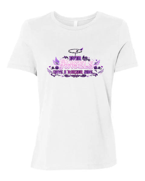 Lisa's Little Shoppe Dark Angel “Even Angels Have a Darker Side” Tee