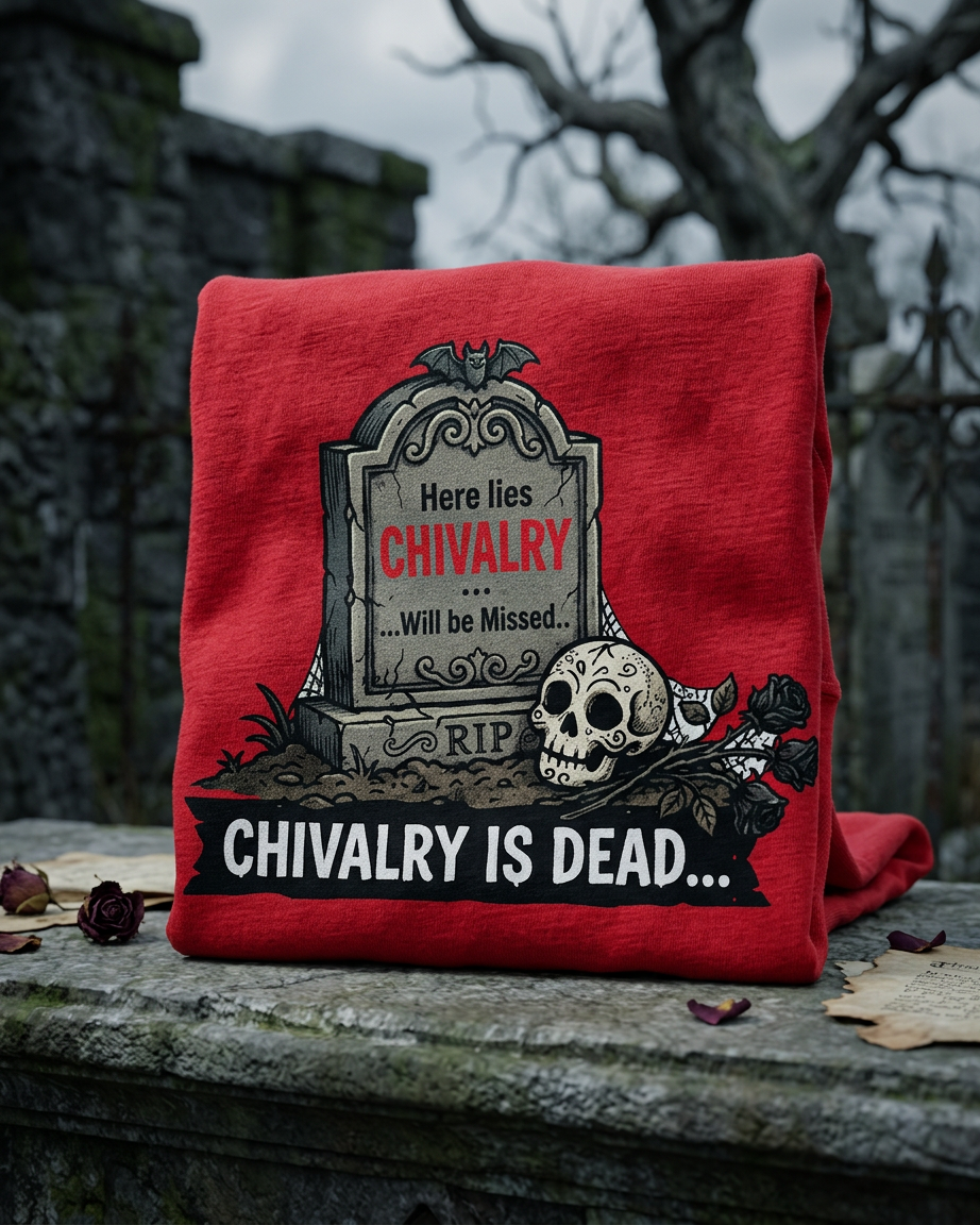 Lisa's Little Shoppe Chivalry is Dead Tank Top