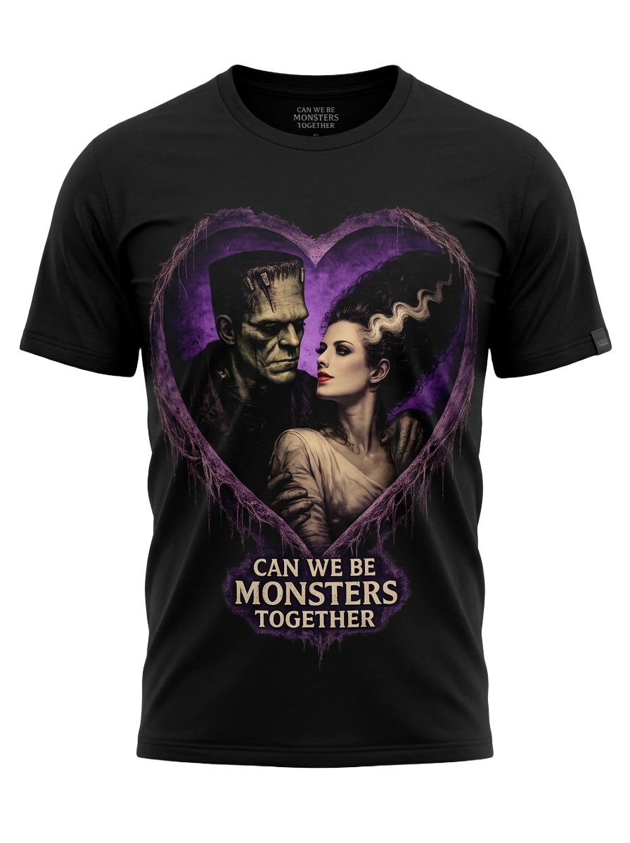 Bella Canvas Can We Be Monsters Together Tee