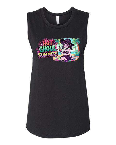 Lisa's Little Shoppe Hot Ghoul Summer Tank Top 🧛‍♀️🏖️☀️