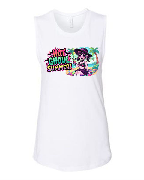 Lisa's Little Shoppe Hot Ghoul Summer Tank Top 🧛‍♀️🏖️☀️