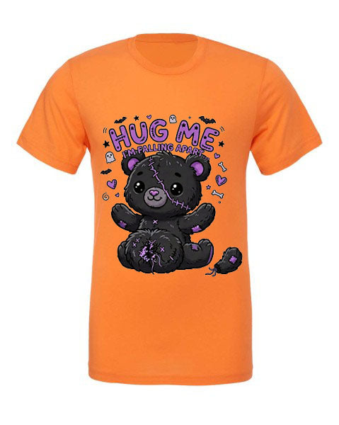 Lisa's Little Shoppe Stitched Teddy Bear “Hug Me I’m Falling Apart” T-Shirt