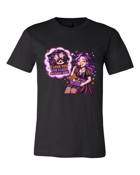 Lisa's Little Shoppe I Love You Like I Love Chocolate Tee