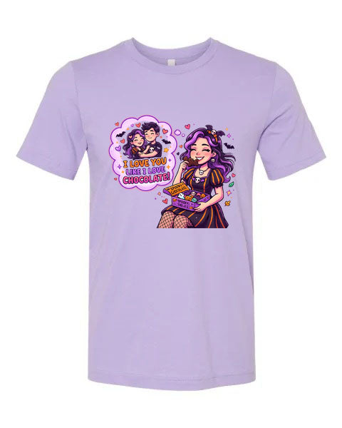 Lisa's Little Shoppe I Love You Like I Love Chocolate Tee