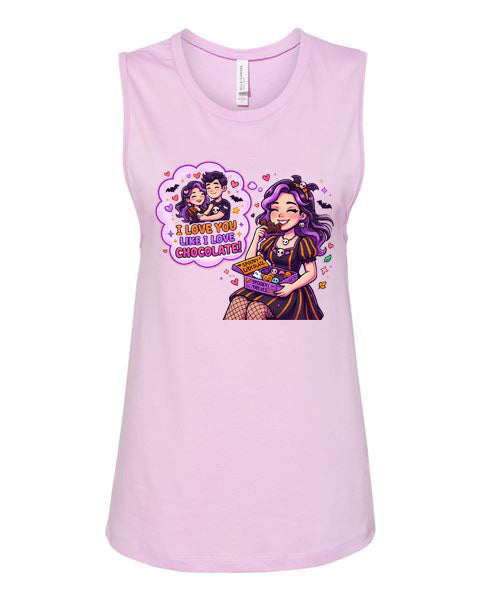 Lisa's Little Shoppe I Love You Like I Love Chocolate Tank Top