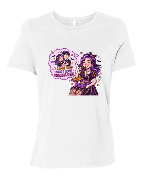 Lisa's Little Shoppe I Love You Like I Love Chocolate Tee
