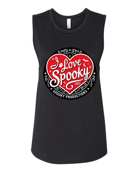 Lisa's Little Shoppe I Love Spooky Tank Top
