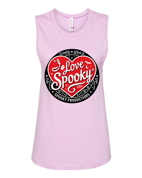 Lisa's Little Shoppe I Love Spooky Tank Top