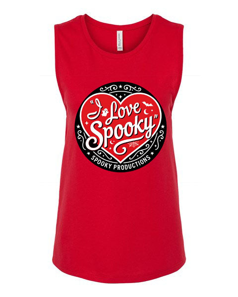 Lisa's Little Shoppe I Love Spooky Tank Top