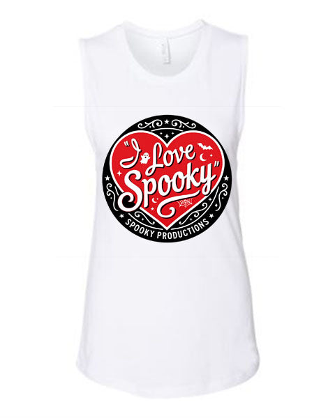 Lisa's Little Shoppe I Love Spooky Tank Top
