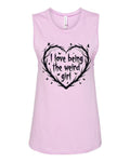 Lisa's Little Shoppe I Love Being the Weird Girl Tank Top
