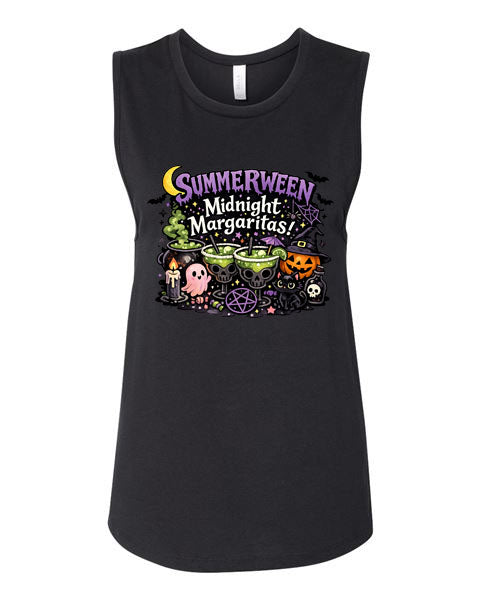 Lisa's Little Shoppe Summerween Midnight Margaritas Tank Top